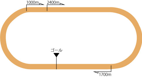 函館競馬場ダートコース