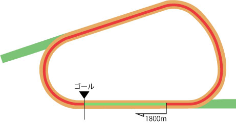 阪神競馬場 ダート1800m