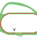 中山競馬場 芝1800m（内）