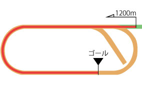 新潟競馬場 ダート1200m