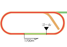 新潟競馬場 ダート1700m