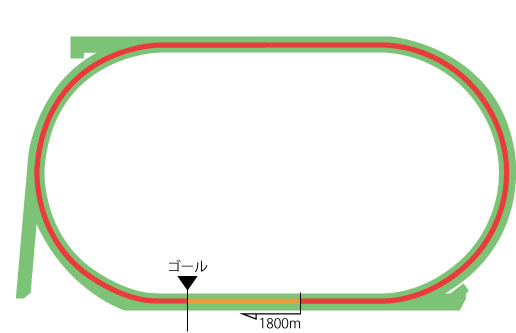 札幌競馬場 芝1800m