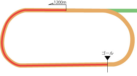 東京競馬場 ダート1200m