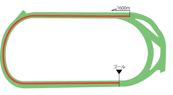 東京競馬場 芝1600m